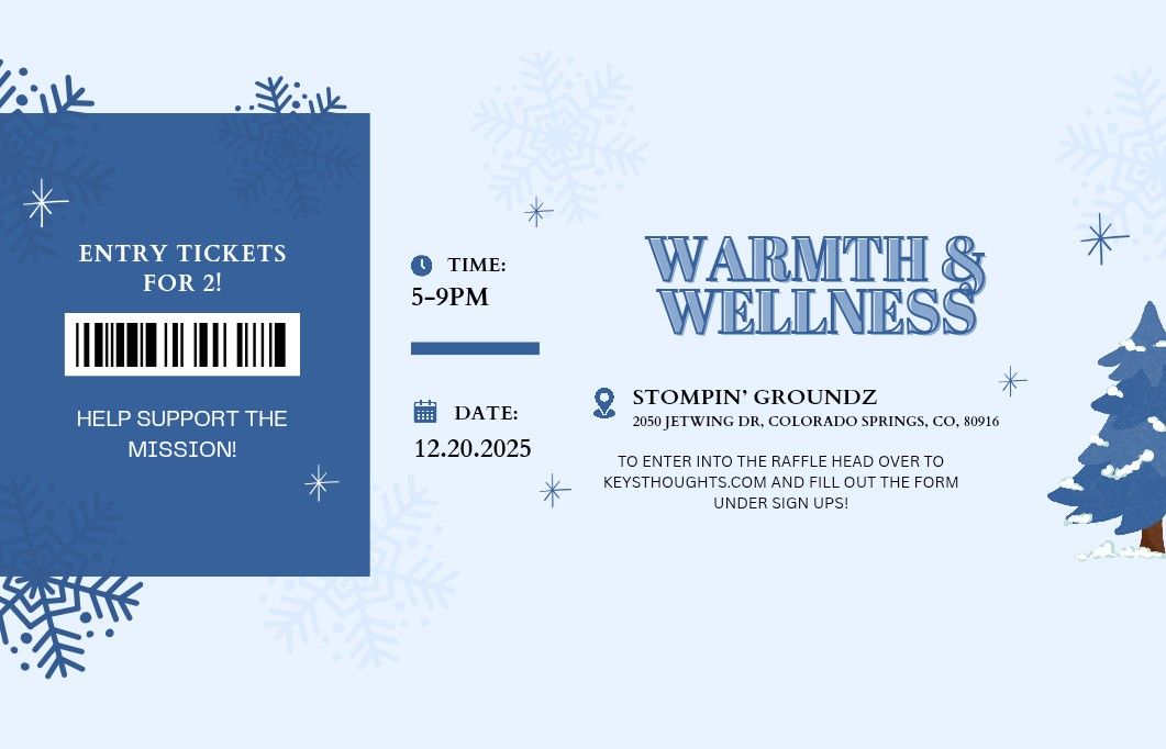 Wellness Raffle Design WARMTH & WELLNESS RAFFLE – KeysThoughts
